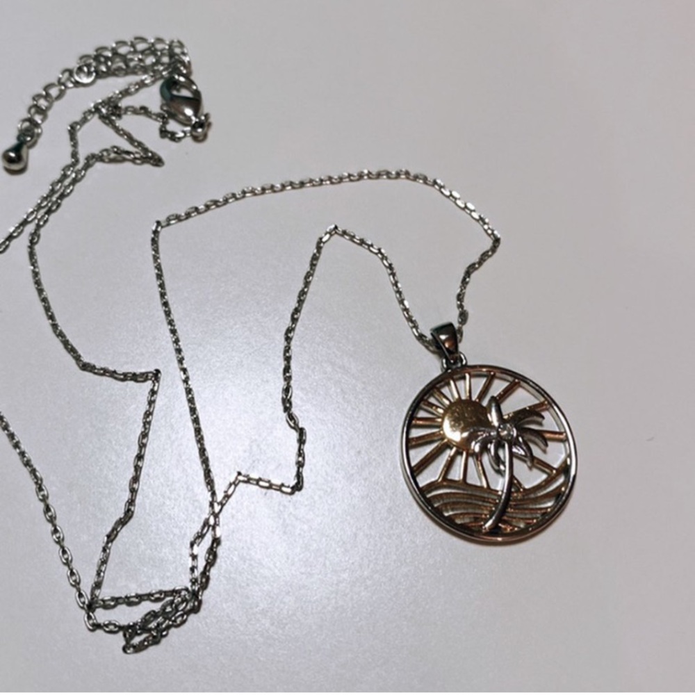Gold/Silver Necklace from the Carribbean Cruise